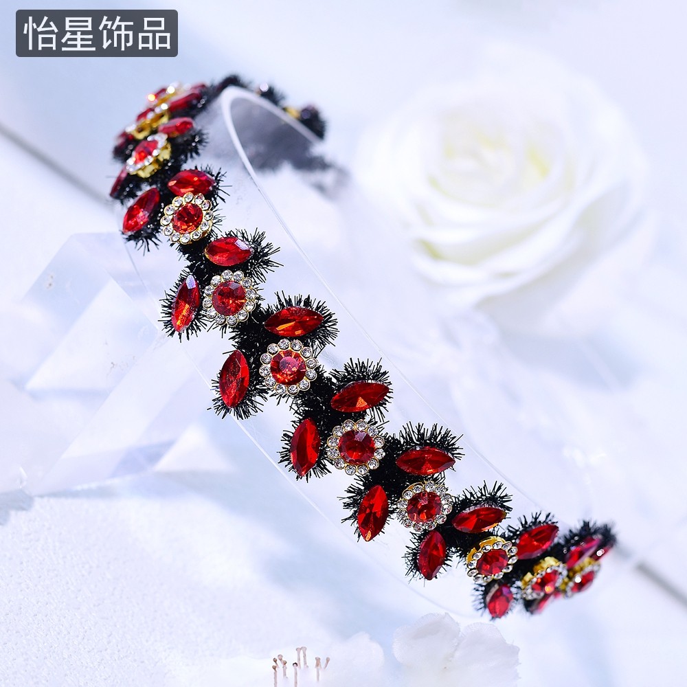 怡星原创新款毛绒红色水钻腰带晚礼服腰链收腰显瘦腰部装饰SA375,饰品/流行首饰/时尚饰品新,腰链,淘宝优惠券,粉丝福利购,淘宝优惠卷