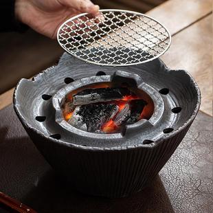 茶炉户外罐煮茶器茶壶茶道 户外围炉煮茶炭炉家用室内碳火烧烤老式