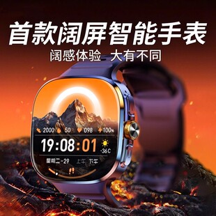 M99阔屏大屏双系统电话手表可插卡5G安卓智能华强北顶配版海思酷