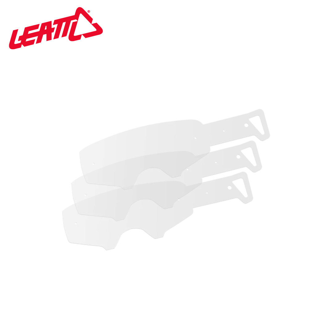 leatt越野摩托车风镜撕片替换配件修补挡泥巴撕膜 4.5 5.5 6.5