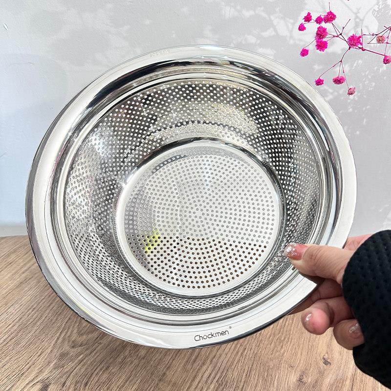 304不锈钢亮面沥水盆洗菜盆沥水篮淘米盆洗水果家用厨房沥水洗菜,餐饮具,洗菜盆/沥水篮/漏水筛,淘宝优惠券,粉丝福利购,淘宝优惠卷