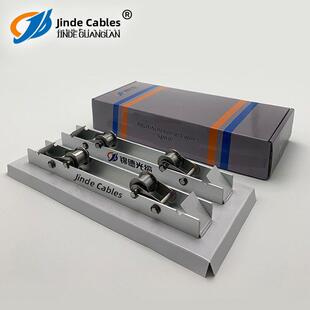 小型水平平轨便携式光纤光缆光缆采集线人工支架板工具