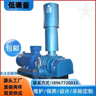章豪TH-125A罗茨鼓风机 机械低噪音低能耗三叶建筑业增氧曝气风机