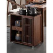 茶几家用小茶几边柜边柜实木茶吧咖啡桌水壶一体桶架茶柜