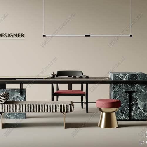 新中式实木茶桌椅组合现代简约轻奢家用客厅阳台茶台茶几家具定制