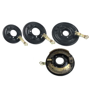 电动摩托三轮车刹车盘总成130 160 180 200 220全套刹车片刹鼓盖