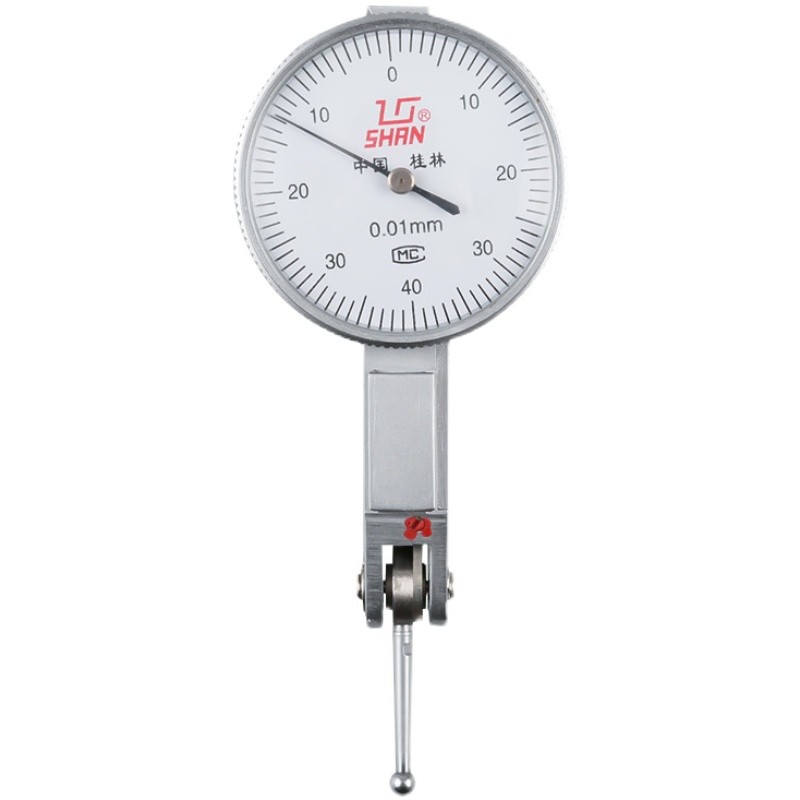 桂林桂量杠杆百分表小校表头支架磁力底座  0-0.8指示表