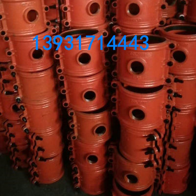 哈夫节抢修器 管道快速接头 铸铁抱箍 分水三通内丝 快速堵漏