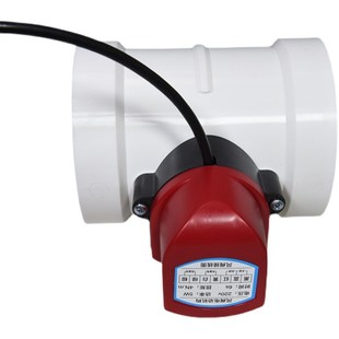 PVC电动风阀密闭阀管道二通阀电动止逆阀止回阀PVC管道用硅胶密封