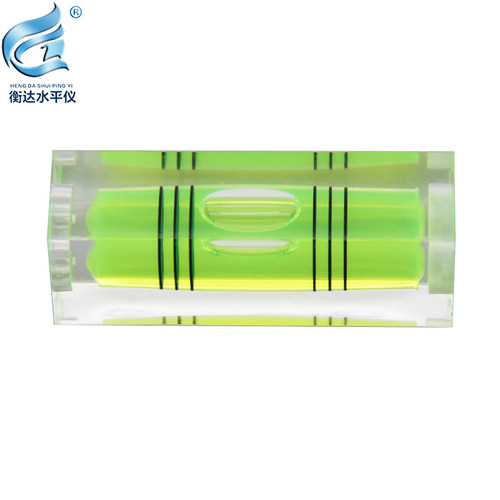 方形水平仪小型迷你水平尺塑料水平气泡便携式水准器磁性方柱水泡