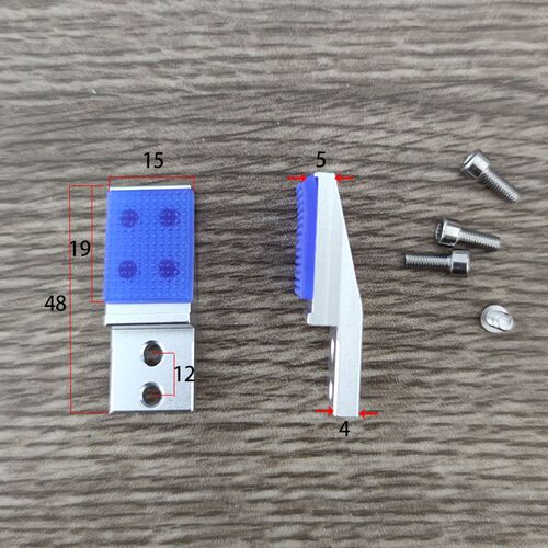 手指气缸平行夹具MHZ2/MHZL2夹爪治具加宽外夹内撑支架机械手配件