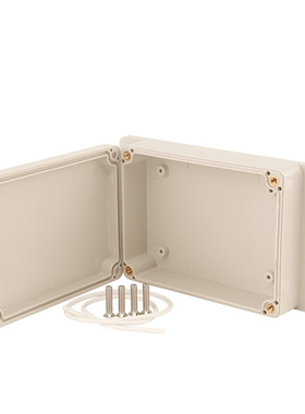 F8-115*85*35户外防水接线盒带耳明装按钮控制盒监控电源盒转接盒