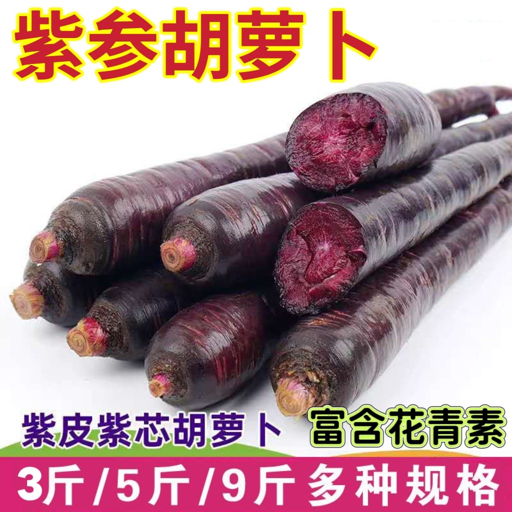 山东紫色紫玉水果胡萝卜新鲜蔬菜当季生吃花青素紫皮拇指胡萝卜5,水产肉类/新鲜蔬果/熟食,萝卜/胡萝卜,淘宝优惠券,粉丝福利购,淘宝优惠卷