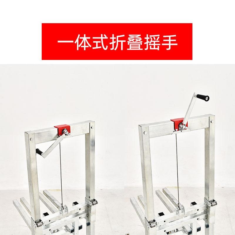 升降推车户外露营家用便携折叠手拉C车小拖车购物车多功能轻便拉