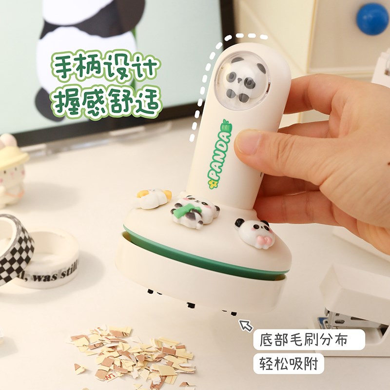 桌面吸尘器充电款吸橡皮屑铅笔屑大吸力I学生用迷你小型键盘清洁