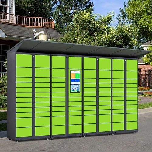 智能快递柜驿站小区室外快递自取柜和G驿递易校园办公楼快递投递