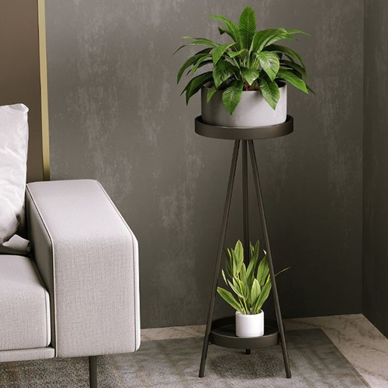 意式客厅沙发边装饰品艺术电x视柜旁边落地摆件一对大件轻奢置物