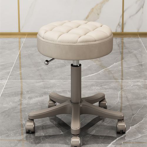 美容院专用凳子i旋转升降靠背大工椅滑轮美发美甲理发店家用圆椅