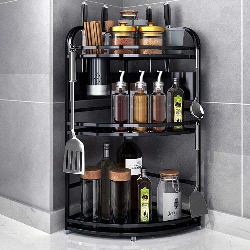 厨房置物架不锈钢三角转角架调料调味品架筷子刀架台面Z墙角收纳,厨房/烹饪用具,厨房置物架/置物柜/角架,淘宝优惠券,粉丝福利购,淘宝优惠卷