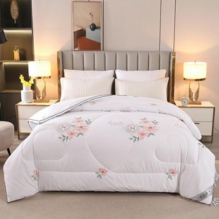 被子 A类蚕丝被冬被全棉双人床加厚保暖X宿舍冬季 赠送运费险