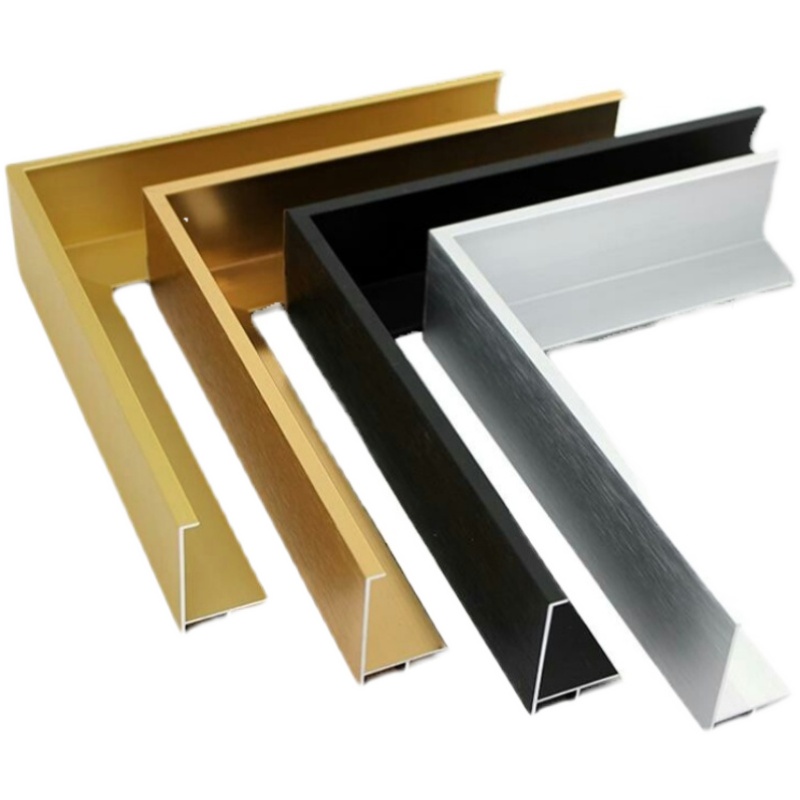 窄边加厚铝合金相框型材外框线条定制大尺寸立体画丙烯油画框裱框