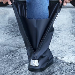 脚套 雨鞋 套外穿防水防滑男款 雨天防雨鞋 套加厚耐磨雨靴女高筒水鞋