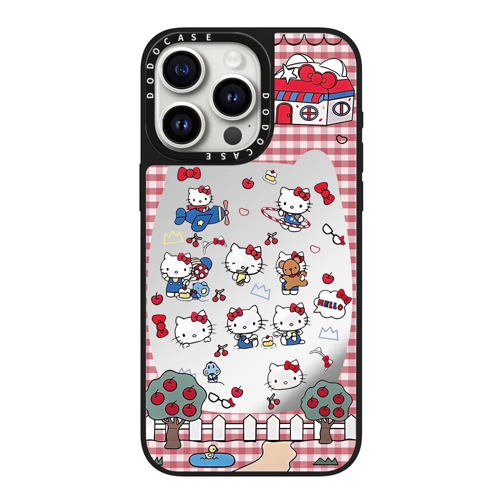 DODOCASE定制版圣诞树KT猫17Pro适用iPhone16ProMax苹果15Pro可爱卡通动漫磁吸14plus明星手机壳13防摔12硬壳