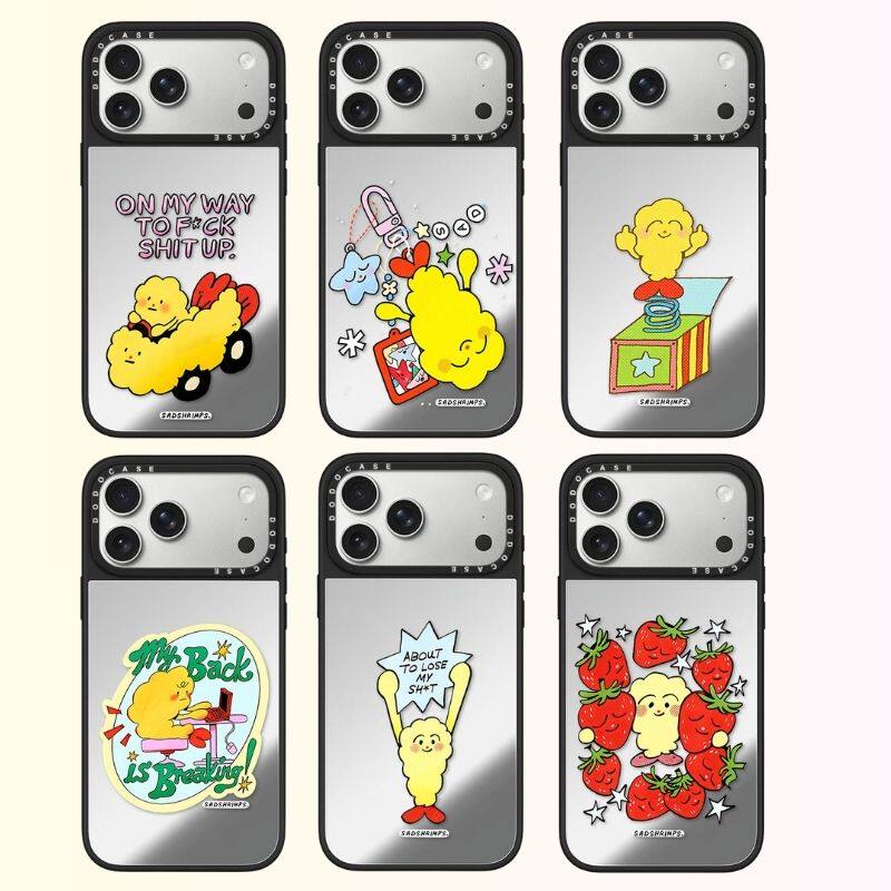 DODOCASE悲伤虾米苹果17Promax适用于iPhone16Pro手机壳15pro艺术家明星同款14Pro磁吸13/12/11防摔硬壳