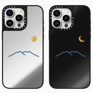 DODOCASE线条太阳月亮17Pro适用iPhone16ProMax苹果15Pro可爱落日情侣闺蜜磁吸14明星定制手机壳13防摔12硬壳