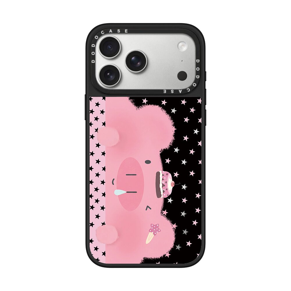 DODOCASE鼻涕粉猪生日蛋糕苹果17Pro适用iPhone16ProMax网红15明星同款可爱少女14plus磁吸手机壳13防摔保护