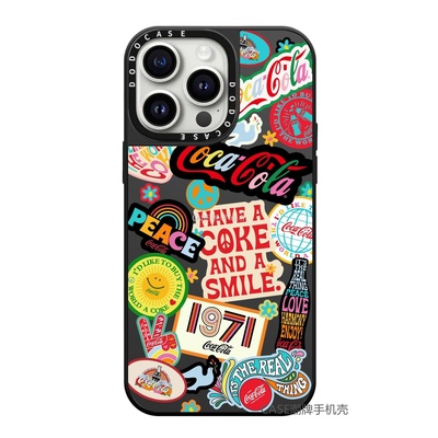 DODOCASE可乐贴纸明星同款手机壳