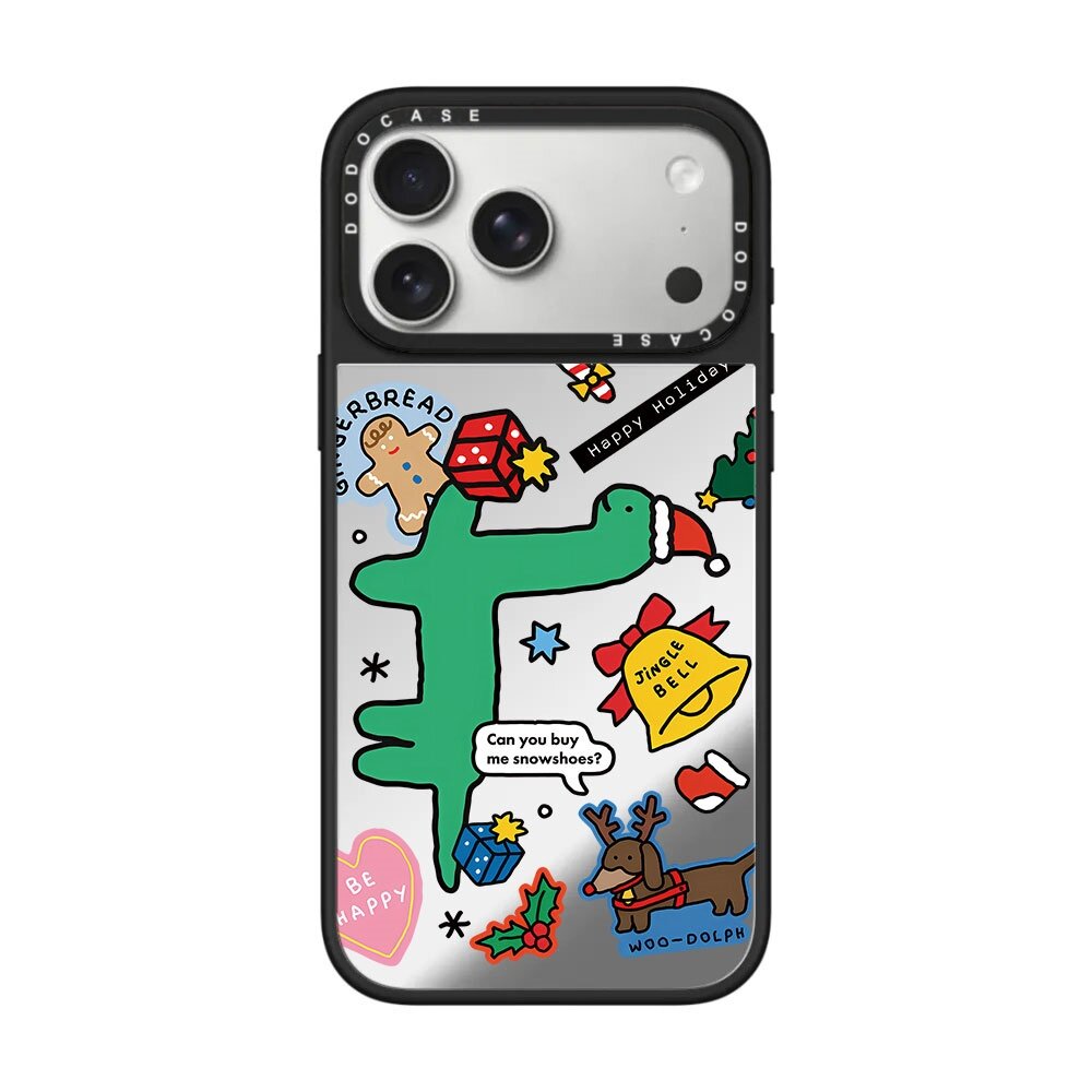 DODOCASE可爱圣诞恐龙手机壳