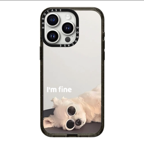 DODOCASE定制版自拍猫咪18/17Pro适用iPhone16ProMax苹果15可爱睡觉狗狗情侣闺蜜磁吸14手机壳13防摔保护套12