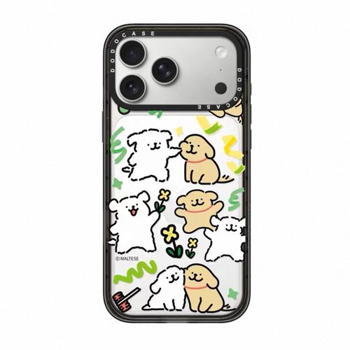 DODOCASE线条小狗磁吸可爱手机壳