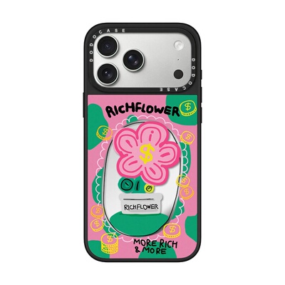 DODOCASE 金上添花适用于iPhone17PROMAX明星同款个性有钱花苹果16plus手机壳镜面15/14promax防摔保护套磁吸