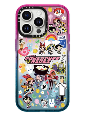 DODOCASE飞天小女警总动员苹果17Pro适用iPhone16ProMax王心凌明星同款15pro可爱手机壳14plus防摔保护13/12