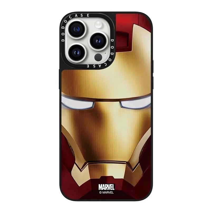 镜面钢铁侠铁甲头盔手机壳