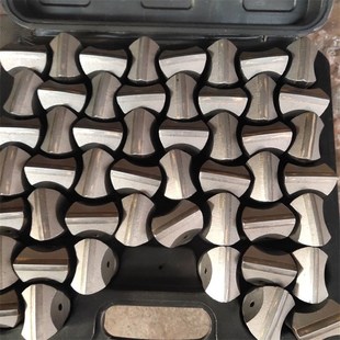 普兰卡矿用一字型钻头风钻头凿岩机钻头岩石合金钎头3Q2 38 40 42