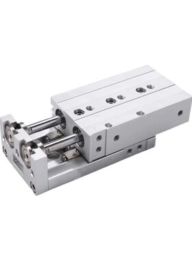 精密滑台气缸HLS/HLSL6/8p/12/16/20/25X10X20X50X75X100X150SAS-