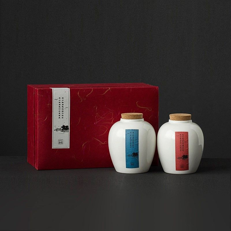 茶叶罐陶瓷德化凝脂白瓷普洱茶密C封罐大号存储罐木质软塞小号便,餐饮具,茶叶罐,淘宝优惠券,粉丝福利购,淘宝优惠卷