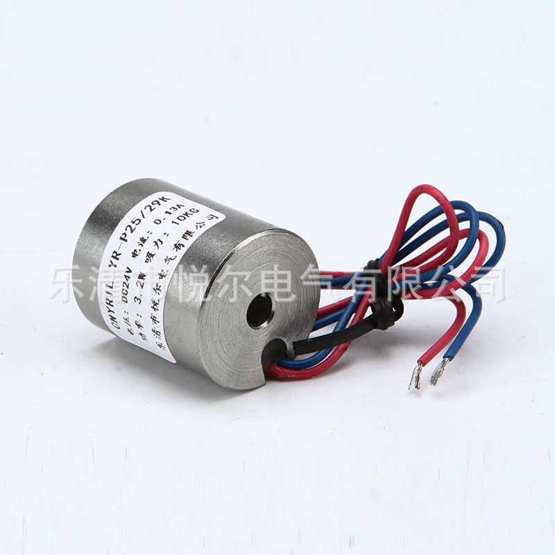 YR-P25/29K失电电磁铁 吸力1B0KG反向自保持电磁铁 通电消磁电吸