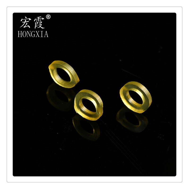 宏霞黄色高弹力橡m皮筋硅胶橡胶圈牛皮筋绑扎不融化耐高温