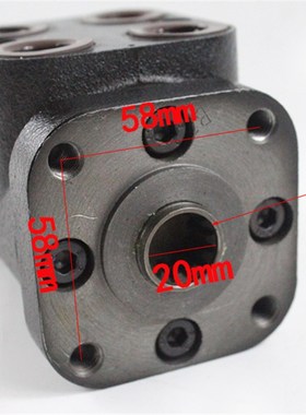 叉车方向机BZZ1-l280BC-H液压转向器12齿 倒角 适用合力5-7吨