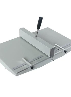 16B手动压痕机标书装订文件压线x机照片贺卡可压实线525MMWD-12B