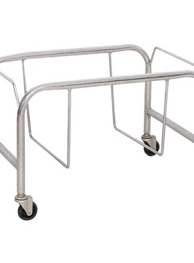 稳斯坦W641购物篮底座手提篮存C放车购物篮底座可移动提篮托架收