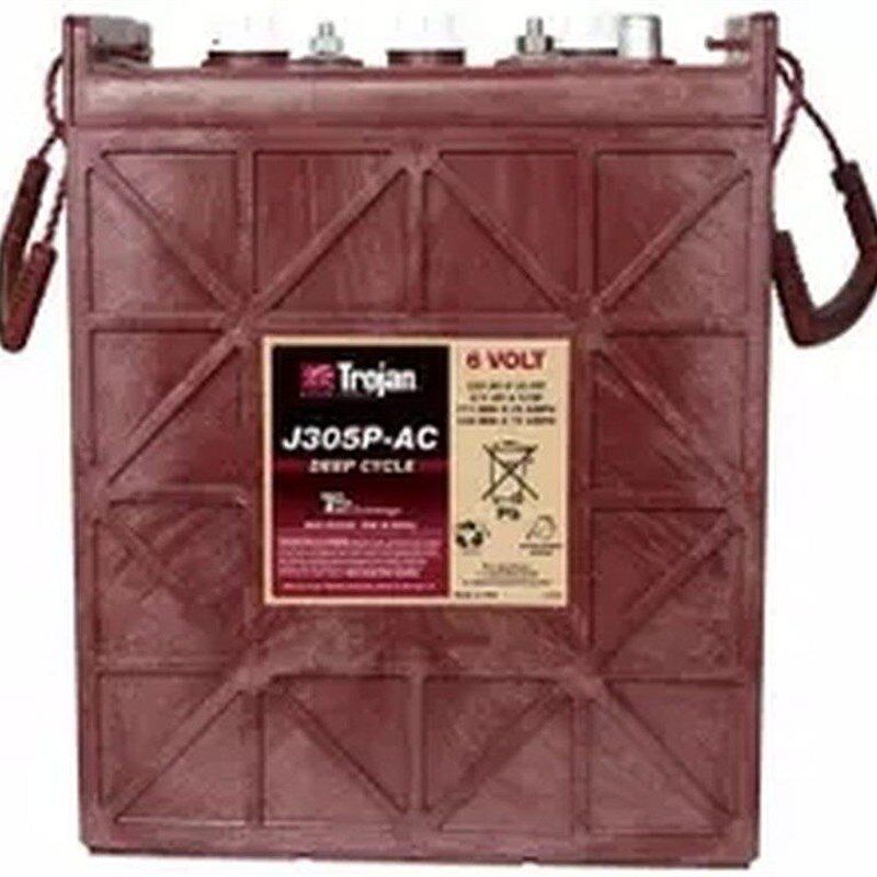 美国Trojan 邱健J3r05P-AC 驾驶式清洁机升降台叉车蓄电池现货包