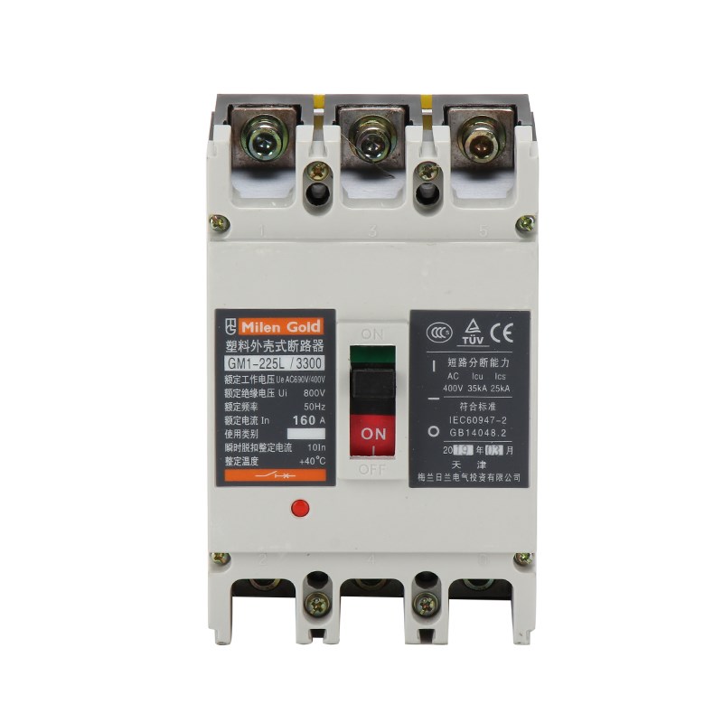 天津梅兰日兰CM1三k级四级塑壳式断路器GM1-255L/3300100A125A225