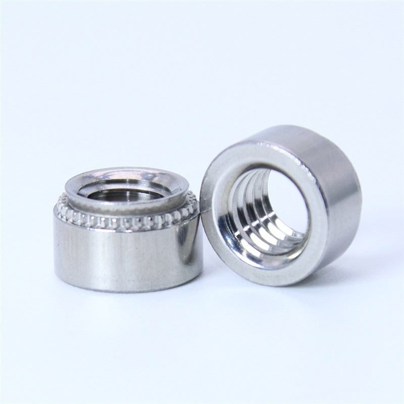 CLS不锈钢花齿台阶压o铆螺母铆接圆螺母铆螺帽M2M3M4M5M6M8M10