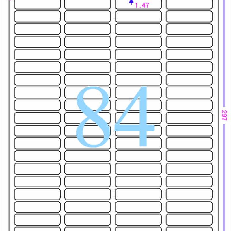 韩国爱雷博Ae4/不干胶标签纸/白色PET材质的防水标签CL541WP-100