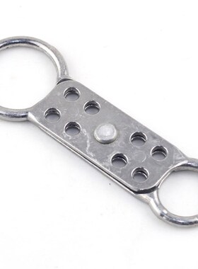 万用铝制搭扣锁/泛用八孔连牌锁/J挂牌上锁锁具66513